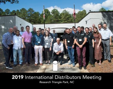 2019 InstroTek International Distributors Meeting: 17 September 2019 - 19 September 2019
Venue: InstroTek, Inc. head office in Raleigh, NS, USA